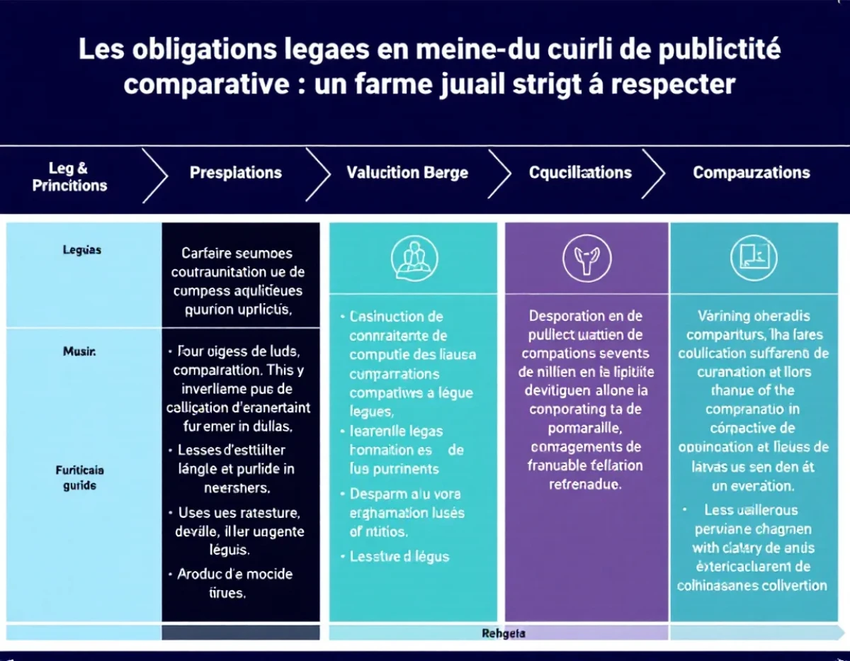 Les obligations légales en matière de publicité comparative : un cadre juridique strict à respecter