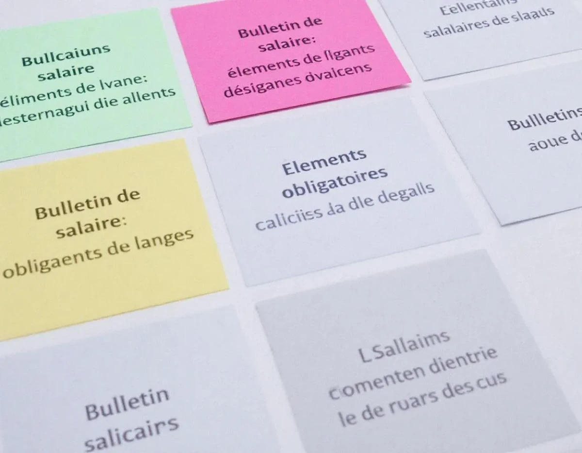 Le Bulletin de Salaire en France : Éléments Obligatoires et Cadre Légal