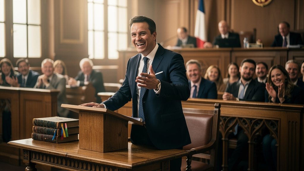 Comment un humoriste avocat utilise l'humour pour plaider